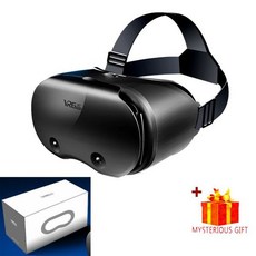 스마트폰vr기기 퀘스트 가상현실 3D 가상 현실 VR 안경 아이폰 호환 안드로이드 스마트폰 휴대폰 헬멧 헤드셋 컨트롤러 렌즈 포함, 1개, 2) Only VR