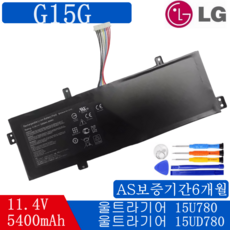 LG 노트북 울트라 기어 G15G 호환용 배터리 15U780 5UD780 (무조건 배터리 모델명으로 구매하기) W