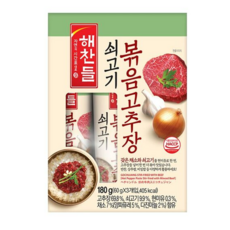 CJ 해찬들 쇠고기 볶음 고추장 60g, 9개