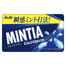 asahi Mintia Cold Smash勁涼口含錠 50顆入, 10盒, 7g