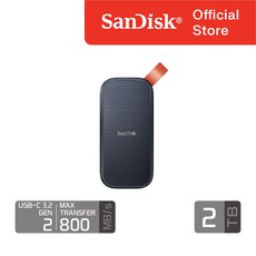 샌디스크 Portable SSD(800MB/s) 2TB