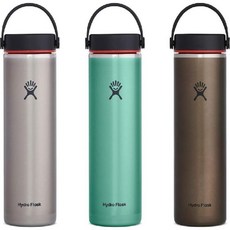  하이드로플라스크 라이트웨이트 텀블러 물병 709ml, 실버 