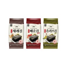 정담 도시락김 (참기름 올리브 매운김) 24봉, 5g
