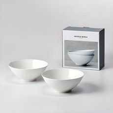 Modern House 大麵碗, 白色, 2個