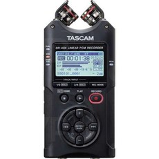 TASCAM DR-40X 4 트랙 디지털 오디오 레코더 USB 오디오 인터페이스