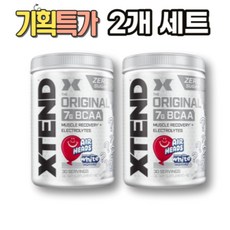 엑스텐드 오리지널 BCAA 에어헤드 화이트 미스테리 30서빙 405g 2개세트,