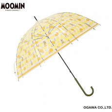 오가와 (Ogawa) 길이 우산 비닐 우산 손 포장 59cm 8 개의 뼈 무민 리토루미이 / 과일 손가락이 끼지 않