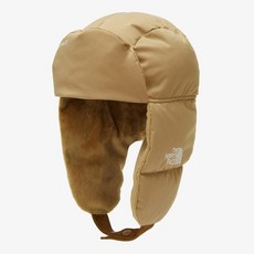 [국내매장판] 노스페이스 온-볼 이어머프 캡 ON-BALL EARMUFF CAP GOLD_BEIGE 패딩모자 귀도리