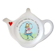 할시온 데이즈 앨리스 원더랜드 티백 트레이 받침대 F&M Halcyon Days Alice in Wonderland Tea Bag Tidy