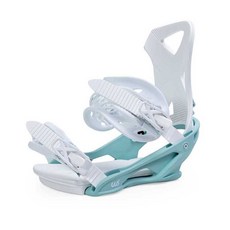 보드바인딩 보드 버튼바인딩 버클 Bindings 스트랩, 흰색과 파란색 - M