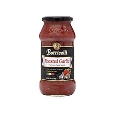 Botticelli Roasted Garlic Premium Pasta Sauce. Delicious Homemade Style Red Sauce Made in Italy wit, 1