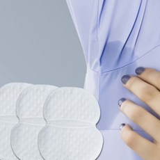 땀흡수 겨드랑이 패드 10매 여름철 의류보호 강력흡수 깔끔한 부착형, 1개