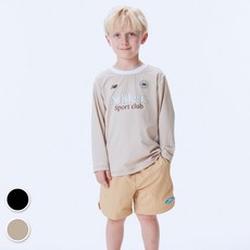 뉴발란스 NEW BALANCEKIDS 쿨링온ESSENTIAL 래쉬가드 스포티 유니 2in1 NK9RE2109U