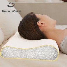 쿠루쿠루 베개 꺼지지 않는 기능성 경추베개