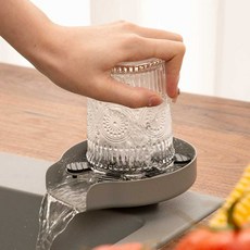음료병 세척기 가정용 싱크대 컵워셔, 스노우 마운틴 화이트