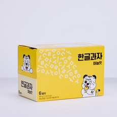 한글과자 마늘맛 (6봉지), 300g, 6개