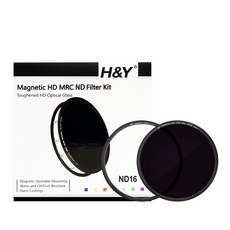 에이치앤와이 HD MRC IR ND16 82mm 마그네틱 렌즈필터