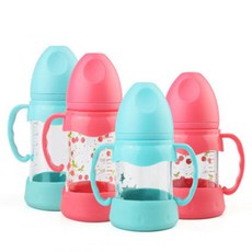 SL 진짜 싸다 베이비 젖병 신생아 아기, 블루140ml, 3-6개월