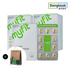[동국제약 쇼핑백증정] 마이핏 오리진 ORIGIN 비타민D3 4000IU (90캡슐) 3박스, [백화점매장판] 동국제약 건강식품관 [/쇼핑백증정] 마, 3개