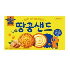 크라운 국희 땅콩샌드, 279g, 12개