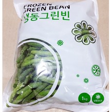 랜시푸드 냉동 그린빈 1Kg X10봉 냉동그린빈스 얼린그린빈 냉동채소, 1, 본상품선택