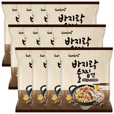 삼양 바지락 술찜면 133g, 12개