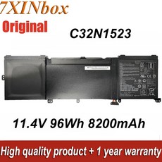 7XINbox C32N523 .4V 8200mAh 노트북 배터리 ASUS Zenbook Pro UX50VW UX50VW-FI020T Rog G50VW-FI35T Ser