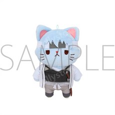 일본 정품 은혼 네코누이 고양이 솜인형 굿즈 장식 쵸피누이
