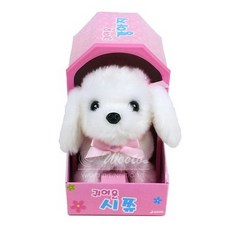 귀여운 강아지 시쮸 인형 귀여운 강아지 걷고 짖는 강아지 인형, 본상품선택, 본상품, 1개