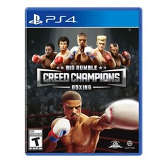 Deep Silver 플레이 스테이션 게임 플레이스테이션 PS4 PS5 빅 럼블 복싱 크리드 챔피언 4 Q1391793, PlayStation 4