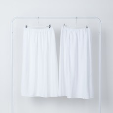 타키타키 고급 벨벳 골프 샤워가운, 화이트, 1개 - 이미지 5