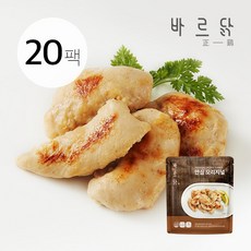 바르닭 특수부위 안심 오리지널, 100g, 20개