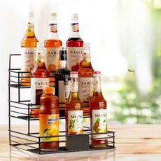 시럽보관함 카페시럽보관 계단식정리함, 5 TYPE, 1개