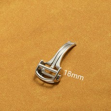  까르띠에시계줄호환 까르띠에 파샤 가죽 스트랩 밴드 시계용 버클 걸쇠 18mm 