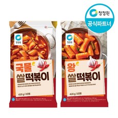 청정원기름떡볶이