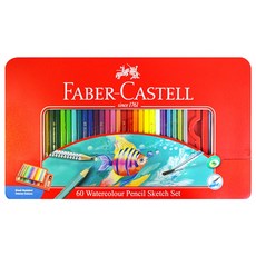 파버카스텔 일반 색연필 틴케이스, 12색, 본상품수량선택