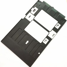 잉크젯 인쇄용 빈 PVC 플라스틱 ID 카드 1 개 트레이 엡손 R260 L800 R270 R280 R290 R380 R390 RX680 T50 용 10, 1개