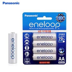 파나소닉 에네루프충전식건전지AA 2000mAh 4알, 심플파머 1