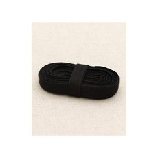 퀼트스타 4마)포포맘 헤링본면끈 면테이프_10mm 모던블랙, 1개