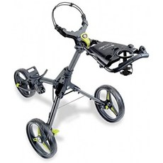 Motocaddy Cube 3 Wheel Golf 푸시 카트 경량 콤팩트 2단계 폴딩 골프 카트 (Charcoal/Lime) : 스포츠 &amp; 아웃도어, 단일옵션