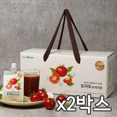 천호엔케어 토마토 프리미엄 30팩 2박스(총 60팩), 0.1l