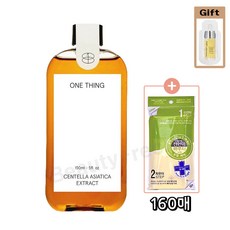 원씽 병풀 추출물 토너 300ml 기획세트+CNP 필링 부스터 젤 30매 또는 듀얼 오일 페이퍼 160매 또는 인비져블 필링 부스터 패드 3장 또는 히알루로닉 세럼 30매 증정, cnp오일페이퍼 1개, 1개 - 원씽병풀