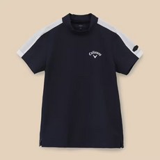 캘러웨이 여성 골프 반소매 모크넥 티셔츠 C23134233 반팔티 상의