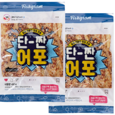 정화식품 단짠어포, 400g, 2개