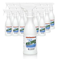 진로발효 바이오크린콜 75% 뿌리는 살균소독제, 450ml, 20개