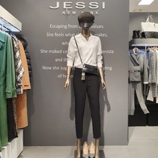 제시뉴욕 뒤트임 셔츠형 점프수트 J93-OR1160