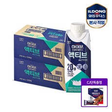 [+액티브바6개] 프로틴 밸런스 액티브 밀크 250mlx36입 (총2박스)