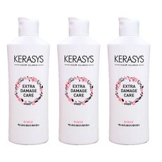 케라시스 엑스트라 데미지 린스 컨디셔너 여행용, 3개, 180ml