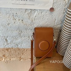 복고숄더백카메라