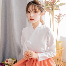 생활한복 다흰 저고리 _192 흰 저고리